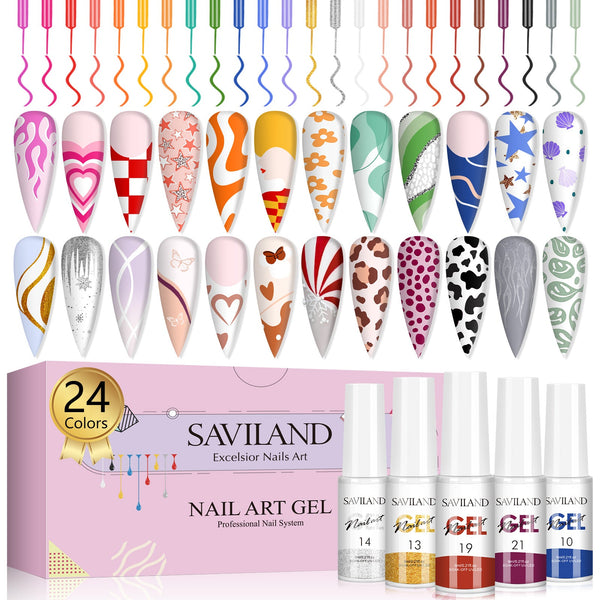 24 Color Art Airbrush Nail Paint — TCP Global